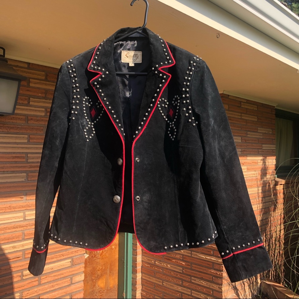 Scully Brand Western Jacket with Studs - Picture 9 of 16